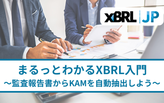 まるっとわかるXBRL入門：(6)監査報告書からKAMを自動抽出しよう